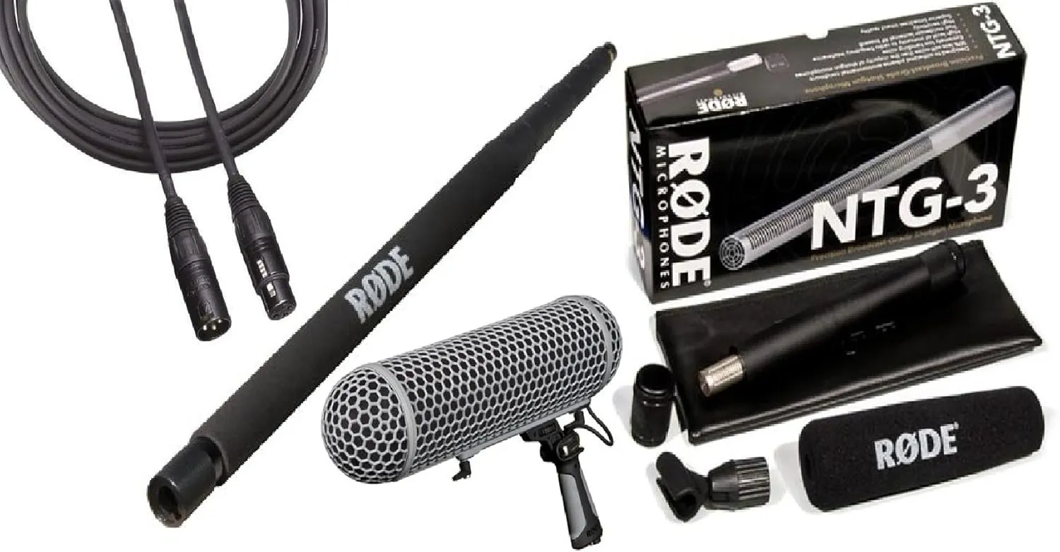Rode Location Sound Package 4 NTG-3 Boompole
