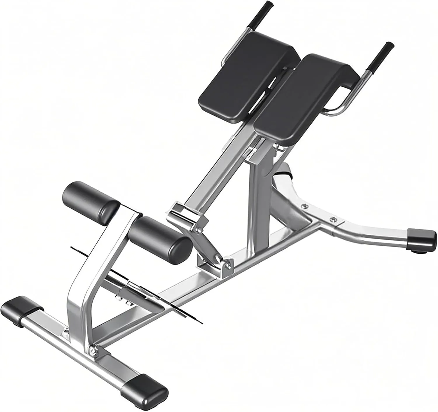 Roman Chair – Heavy-Duty Hyperextension Bench for Back & Core Workouts, 300kg (660lbs) Weight Capacity – Adjustable Gym Back Extension Machine with Anti-Slip Base, 7-Level Incline