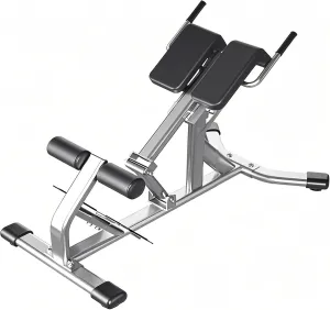 Roman Chair – Heavy-Duty Hyperextension Bench for Back & Core Workouts, 300kg (660lbs) Weight Capacity – Adjustable Gym Back Extension Machine with Anti-Slip Base, 7-Level Incline