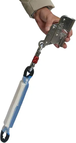 Rope Descender, Climbing Rope Grab, Self-Braking Stop Climbing Use for 8-16Mm Rope Diameter Outdoor Use(Hole Hanging Point)