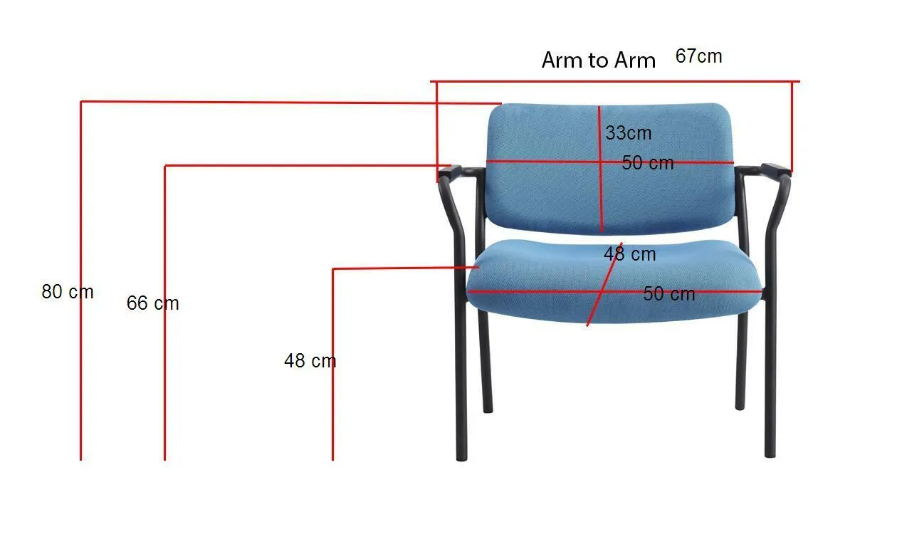 Rotary Heavy Duty Visitor Chair