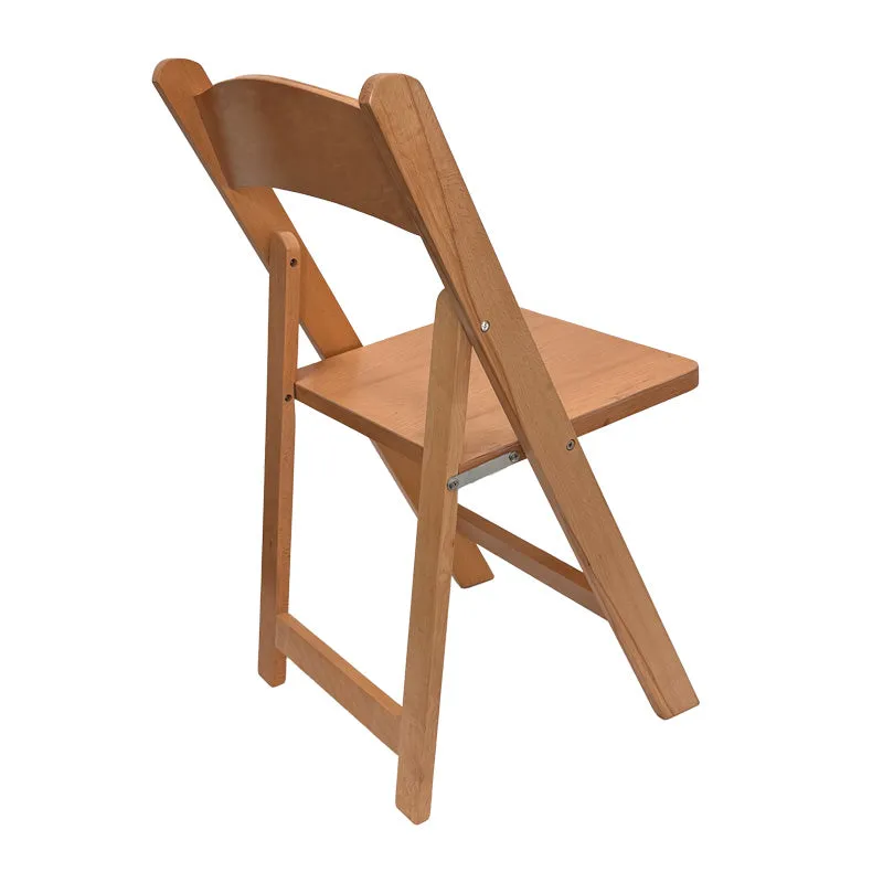 Rustic Wooden Folding Chair