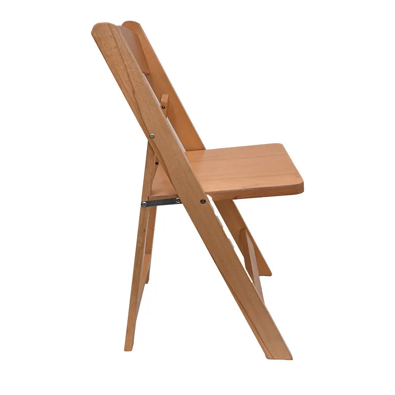 Rustic Wooden Folding Chair