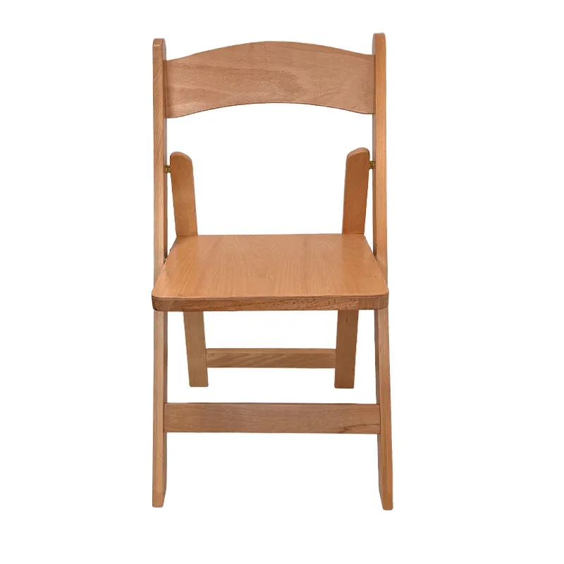 Rustic Wooden Folding Chair