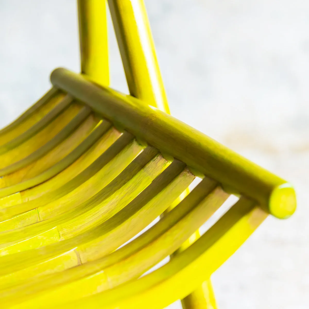 SAWBOO FOLDING CHAIR - LIGHT YELLOW