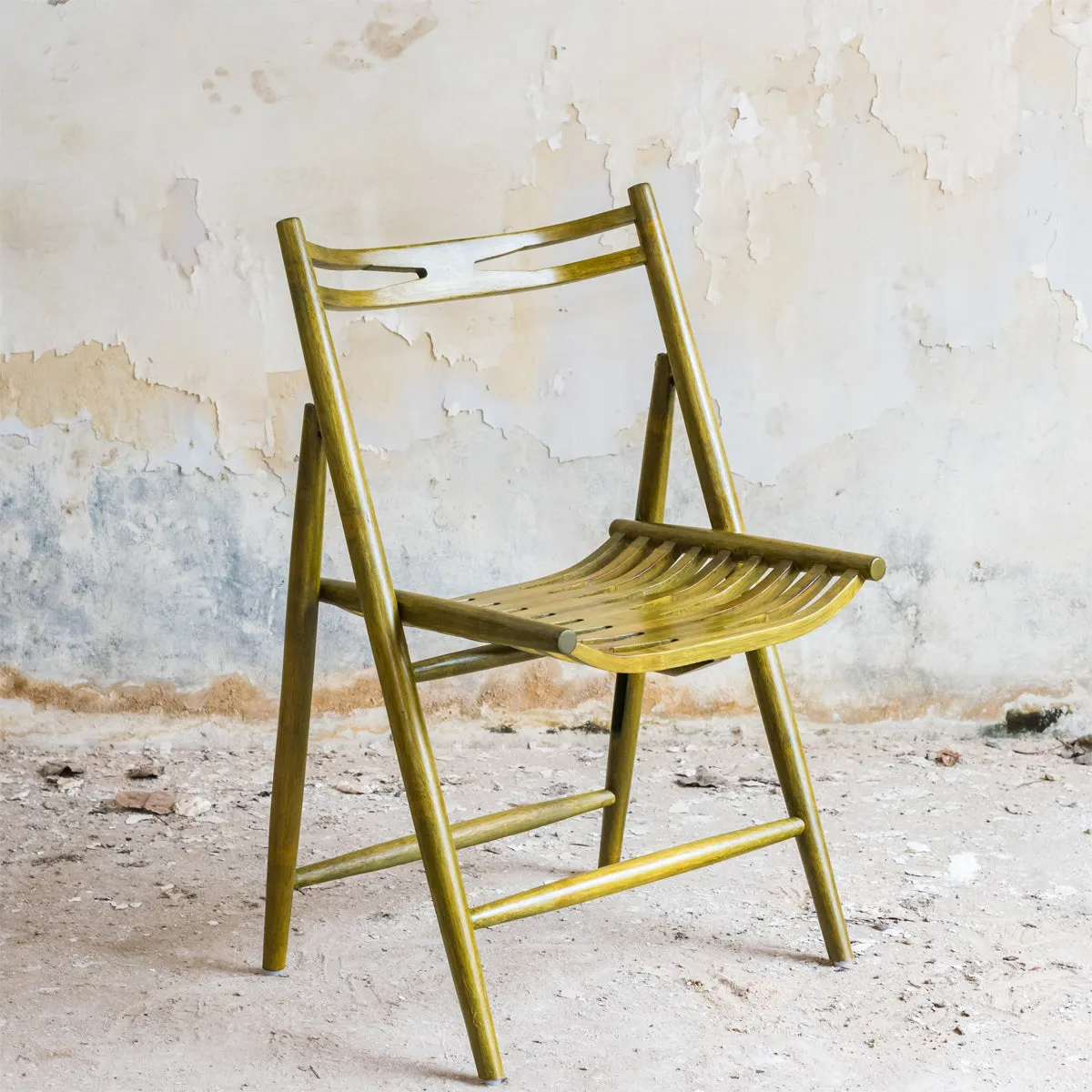 SAWBOO FOLDING CHAIR - LIGHT YELLOW