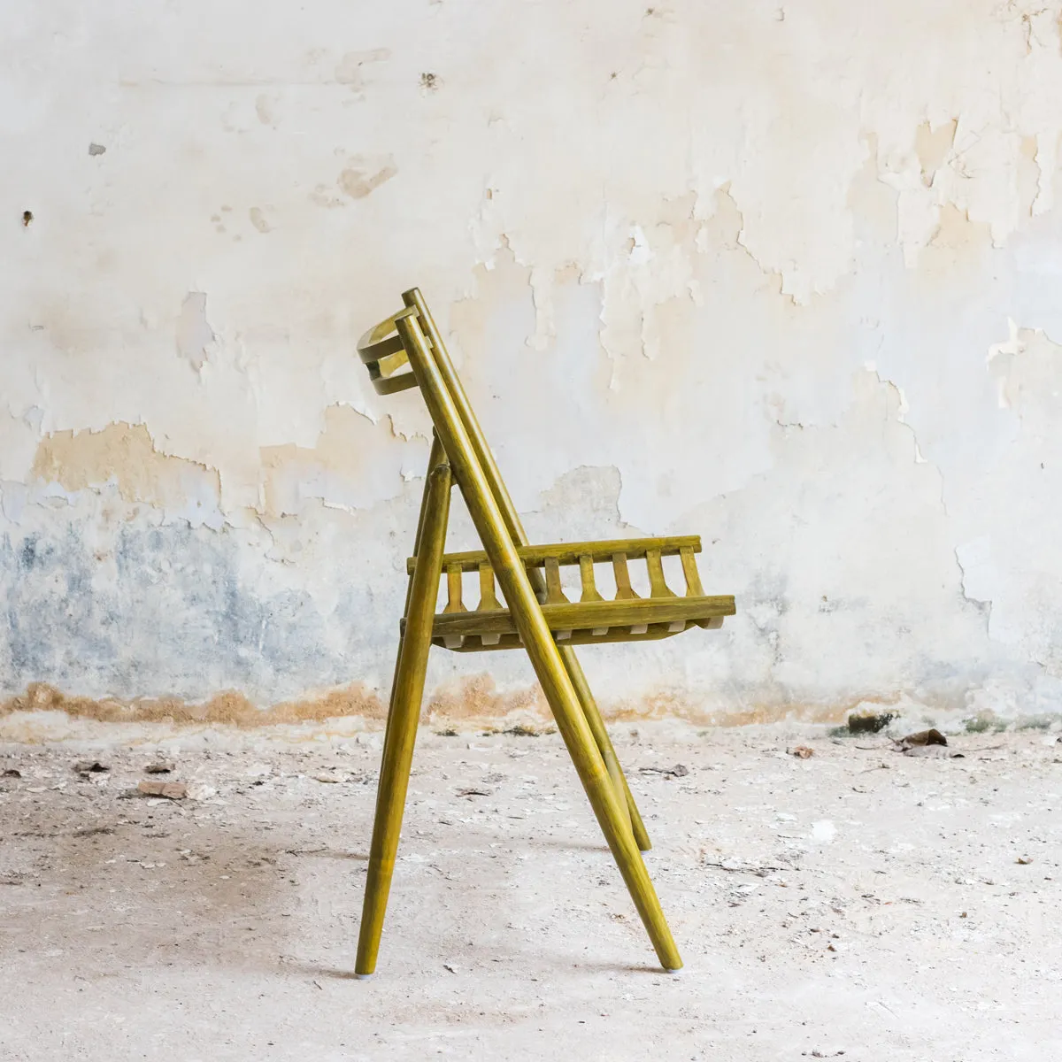 SAWBOO FOLDING CHAIR - LIGHT YELLOW