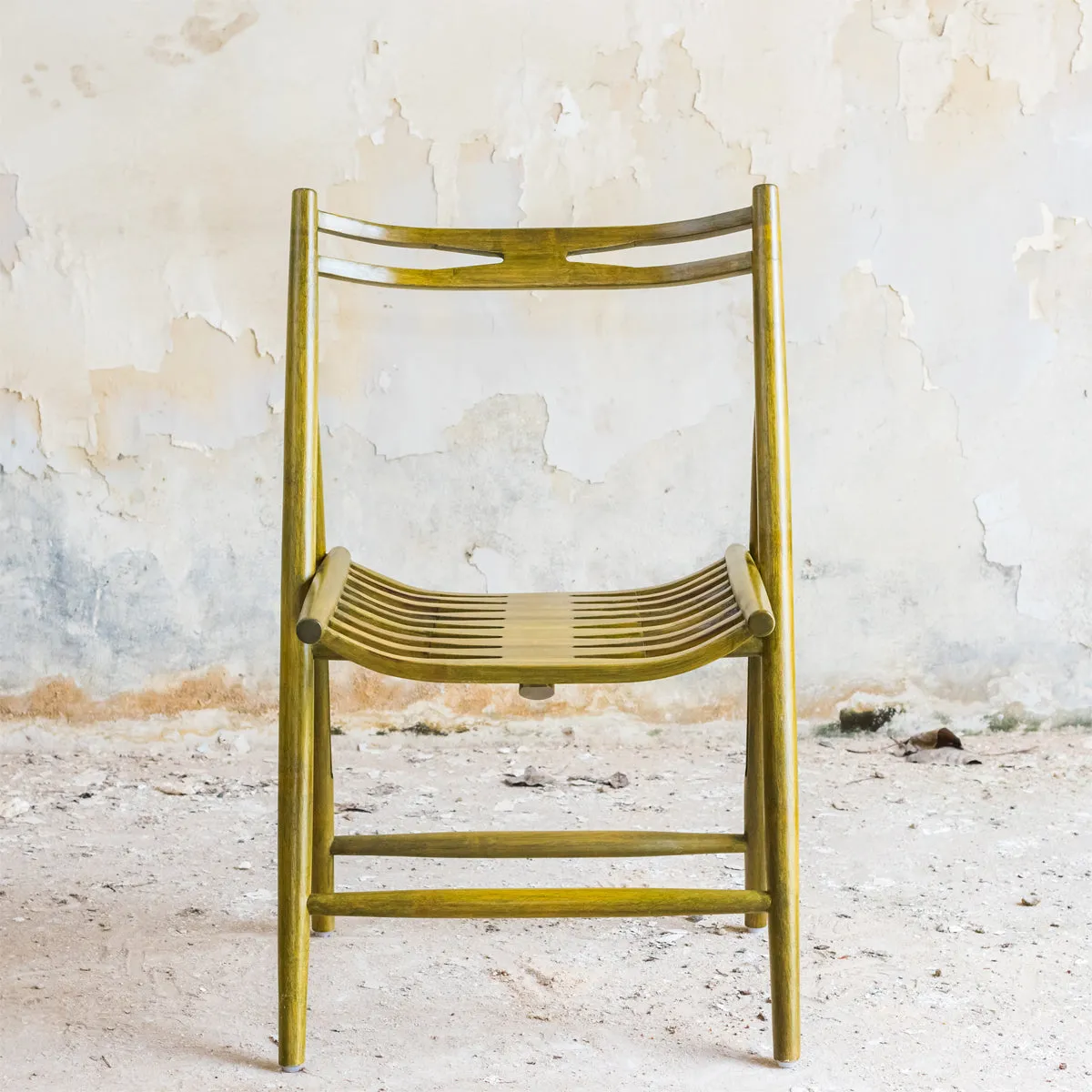 SAWBOO FOLDING CHAIR - LIGHT YELLOW