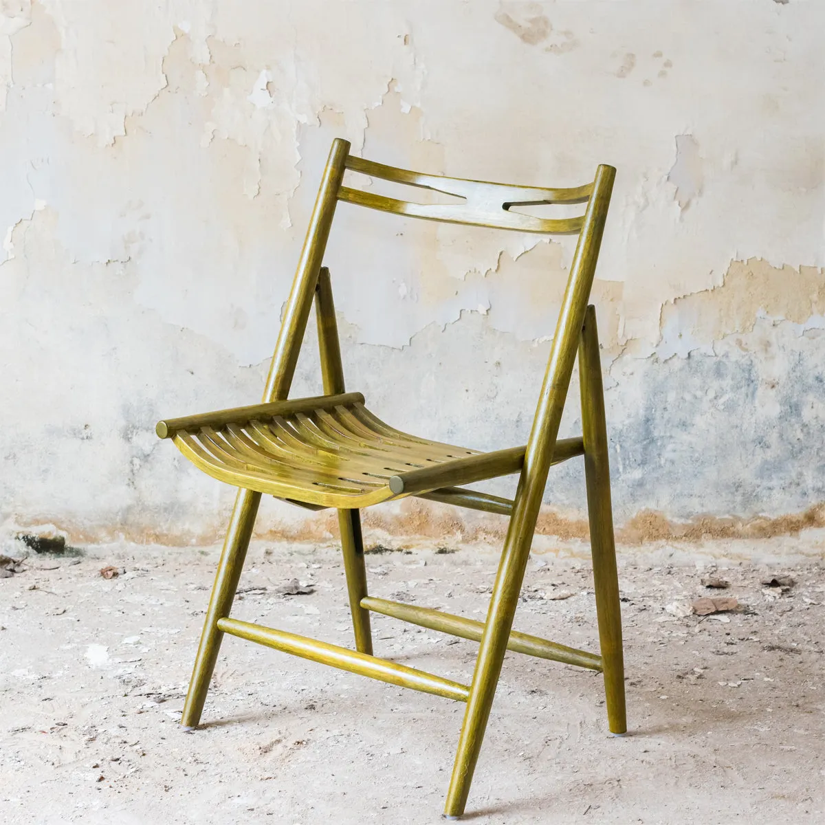 SAWBOO FOLDING CHAIR - LIGHT YELLOW