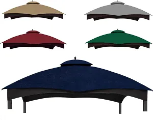 SCOCANOPY Navy Blue Ripstop Replacement Cover for Lowe's Allen Roth 10X12 Gazebo Model #TPGAZ17-002C,TPGAZ17-002