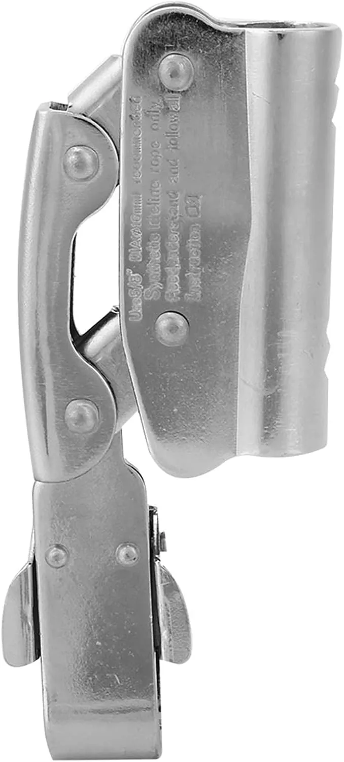 SelfBraking Stop Descender Clamp for Clim &, IF with Round Hole Design (Press-type hanging point)