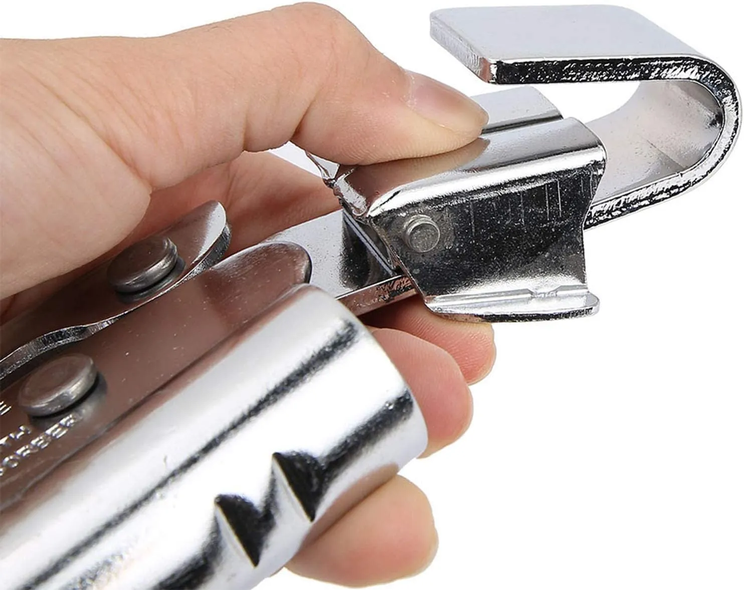 SelfBraking Stop Descender Clamp for Clim &, IF with Round Hole Design (Press-type hanging point)