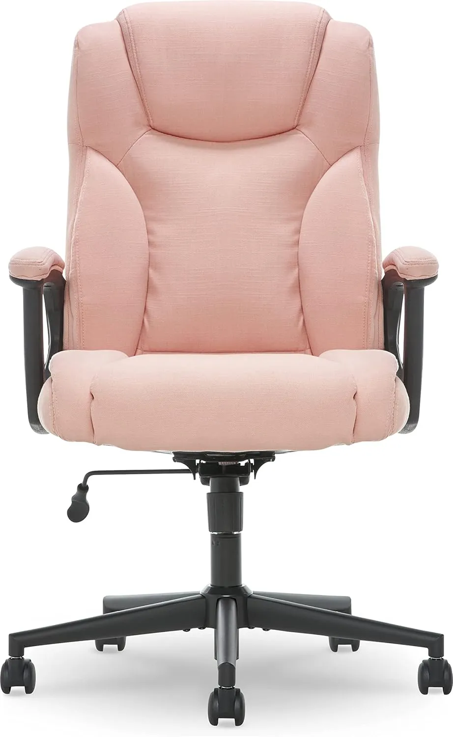 Serta Style Hannah II Office Chair, Harvard Pink Microfiber