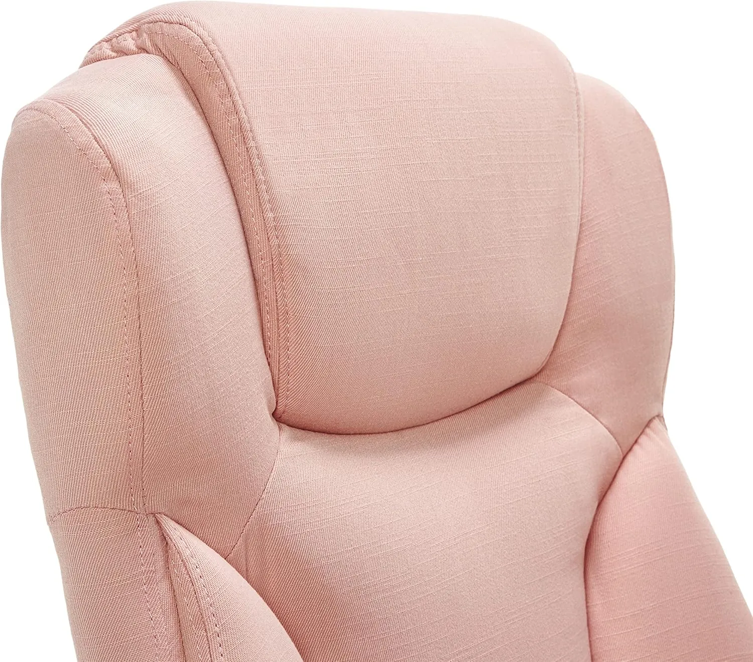 Serta Style Hannah II Office Chair, Harvard Pink Microfiber