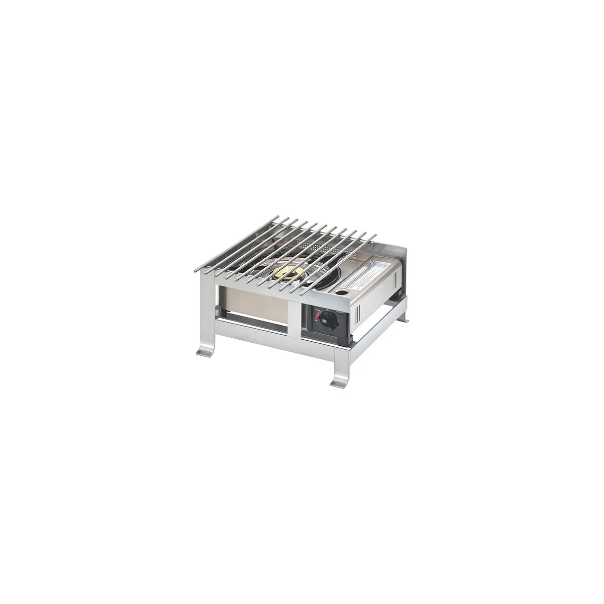 Soho Silver Butane Stove Frame 356x349x184mm