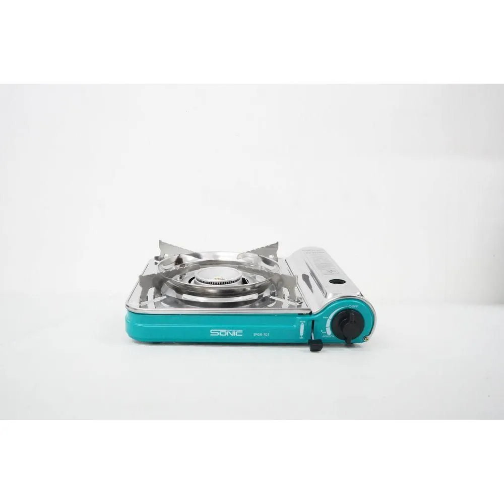 Sonic SPGR-707 Portable Stainless Gas Range (Butane) (Damaged Box)