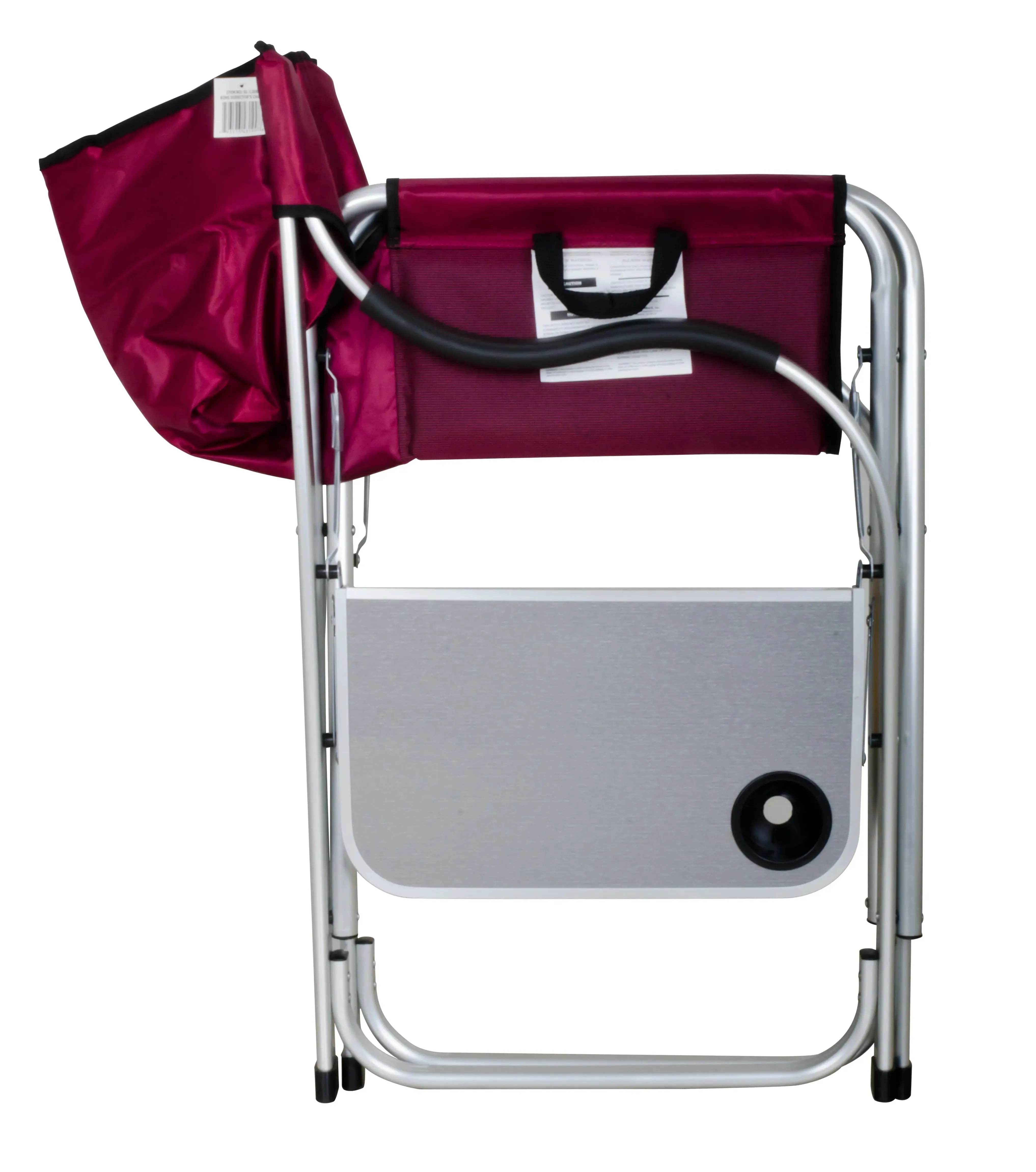Stylish Camping Heavy-duty Chair w/ Side Table