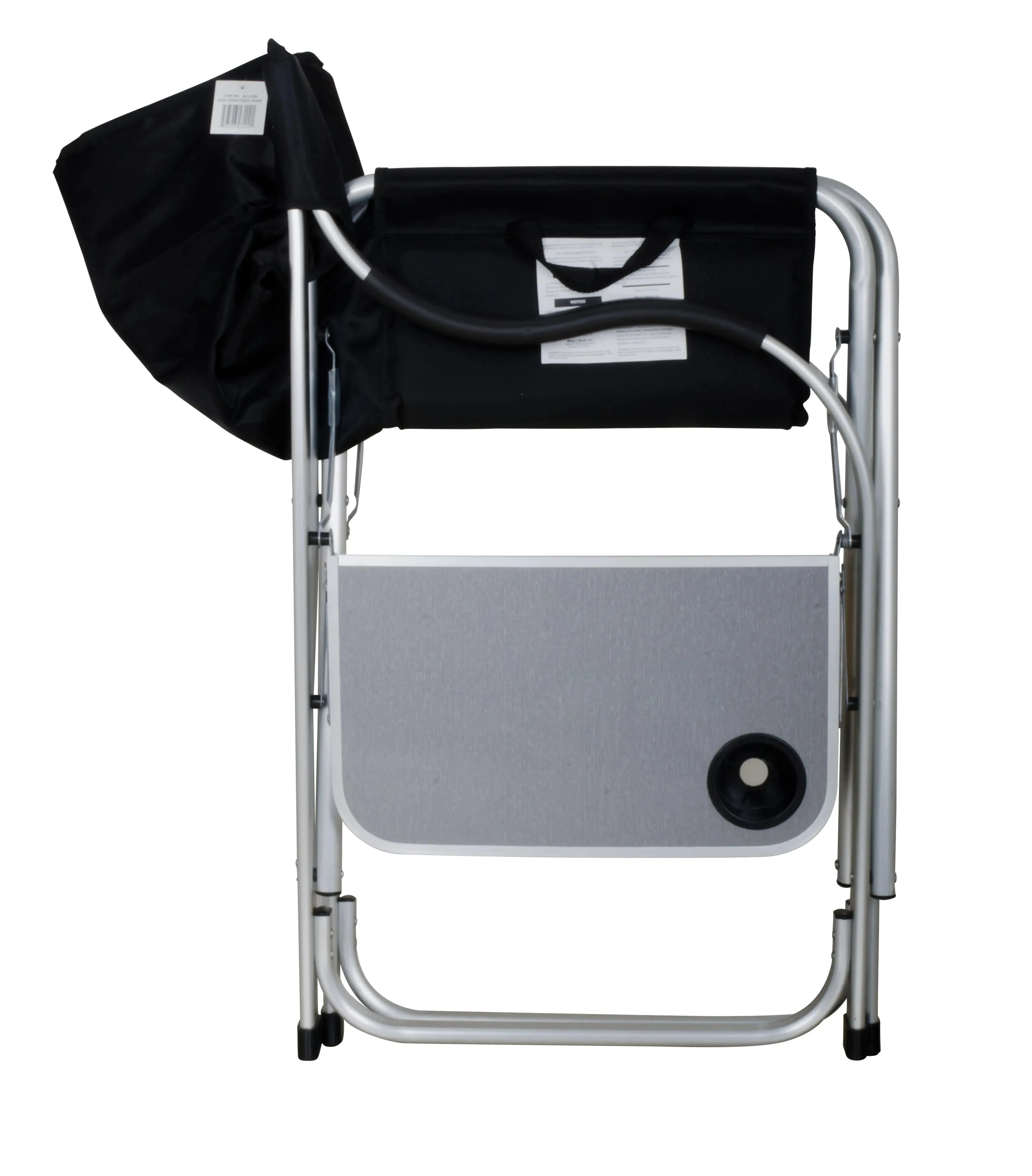 Stylish Camping Heavy-duty Chair w/ Side Table