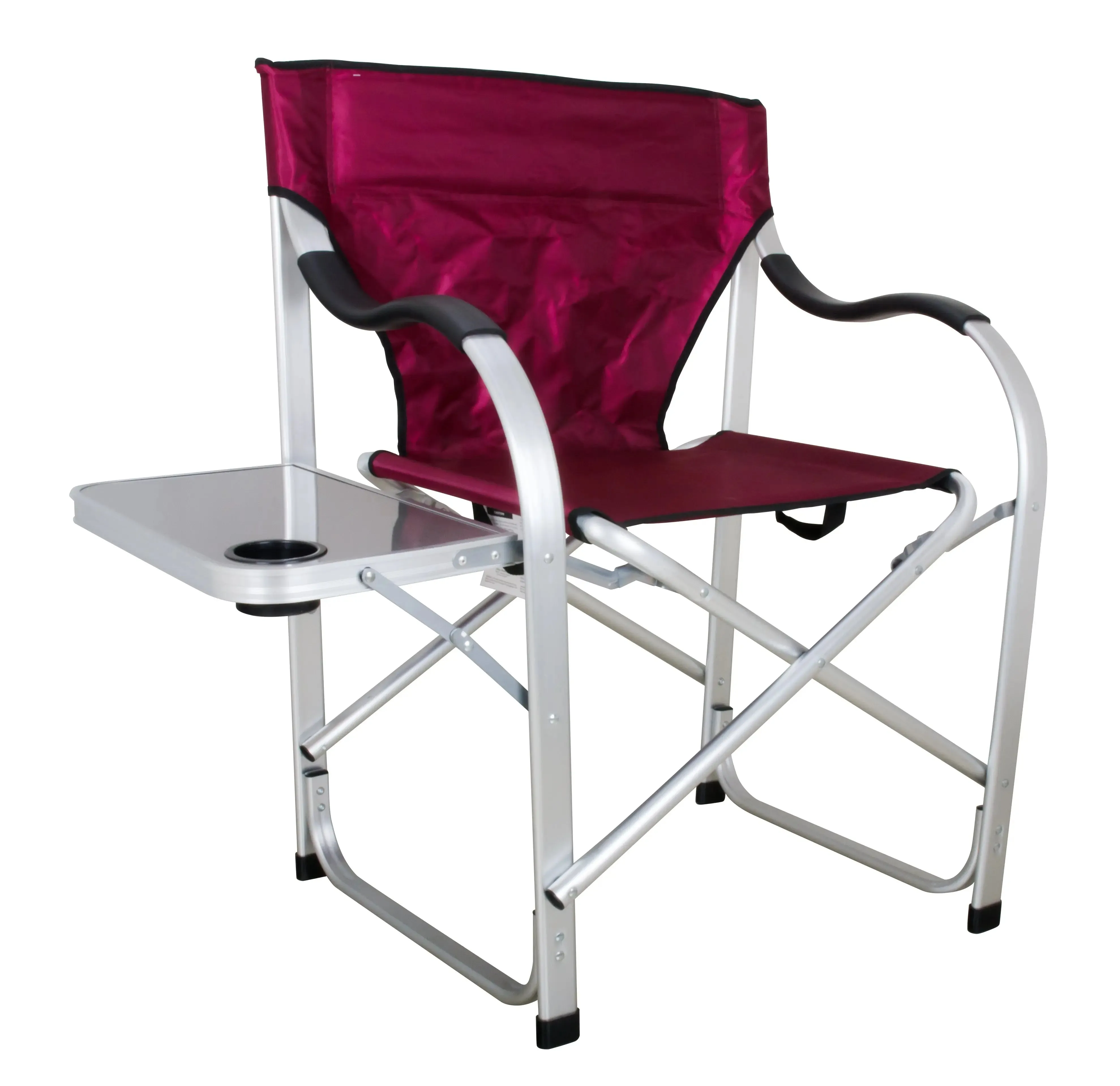 Stylish Camping Heavy-duty Chair w/ Side Table
