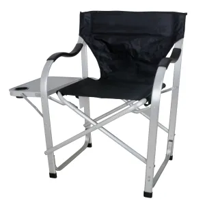 Stylish Camping Heavy-duty Chair w/ Side Table