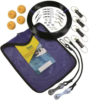 TACO Marine RK-0002PB Marine Premium Double Rigging Kit for 2 Outriggers