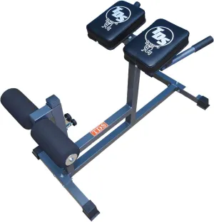 TDS Adjustable Heavy Duty Roman Chair Hyper-Extension Abdominal Bench with Thick Stitched Seats, Designed for Abdominal, Back, Gluteus, and Hamstring Training.