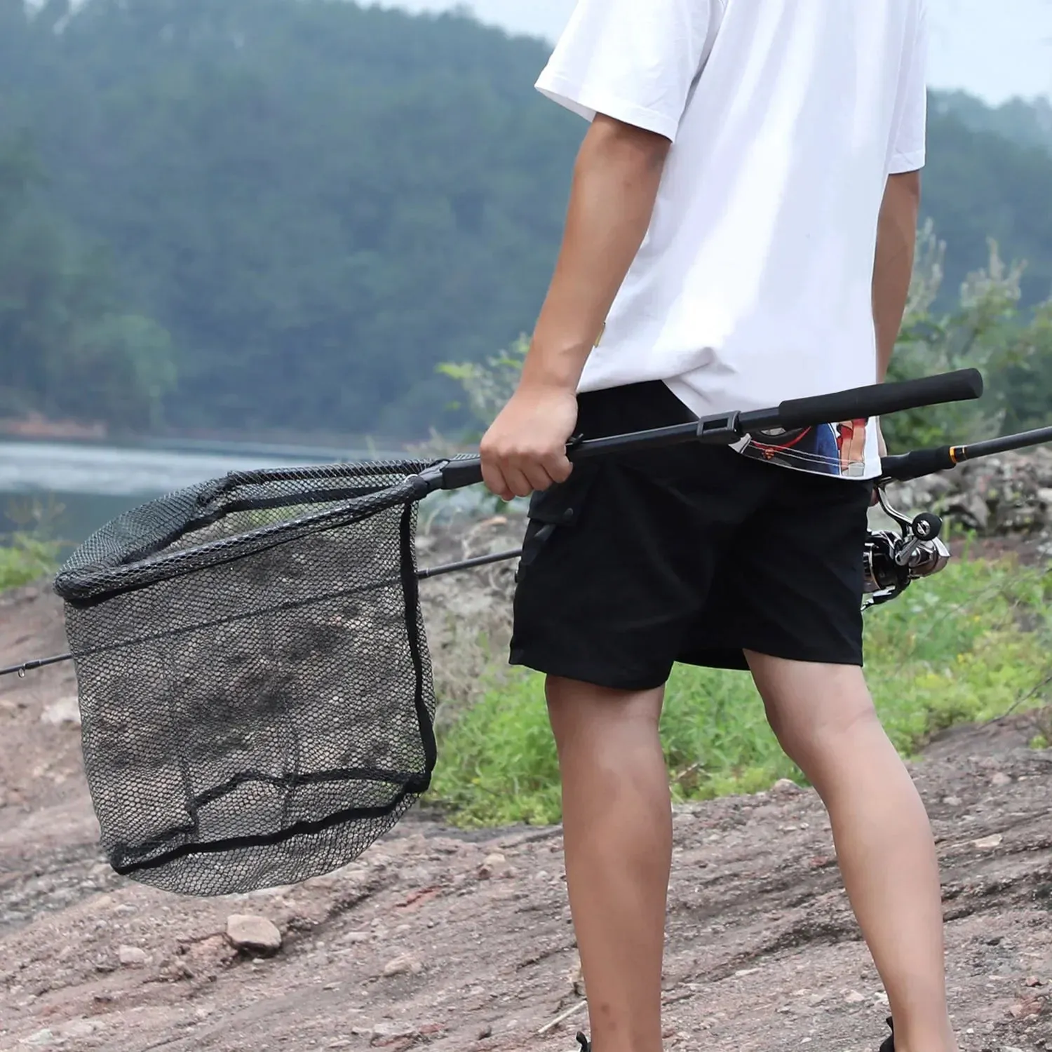Telescopic Fishing Scoop Net