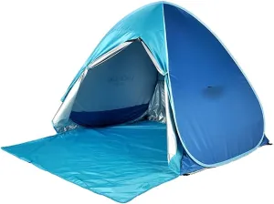 Tents Dome Frame Pop-Up Automatic Fishing Sunshade Rain Speed Open Portable Folding Outdoor Beach Seaside Sunscreen Speed Open