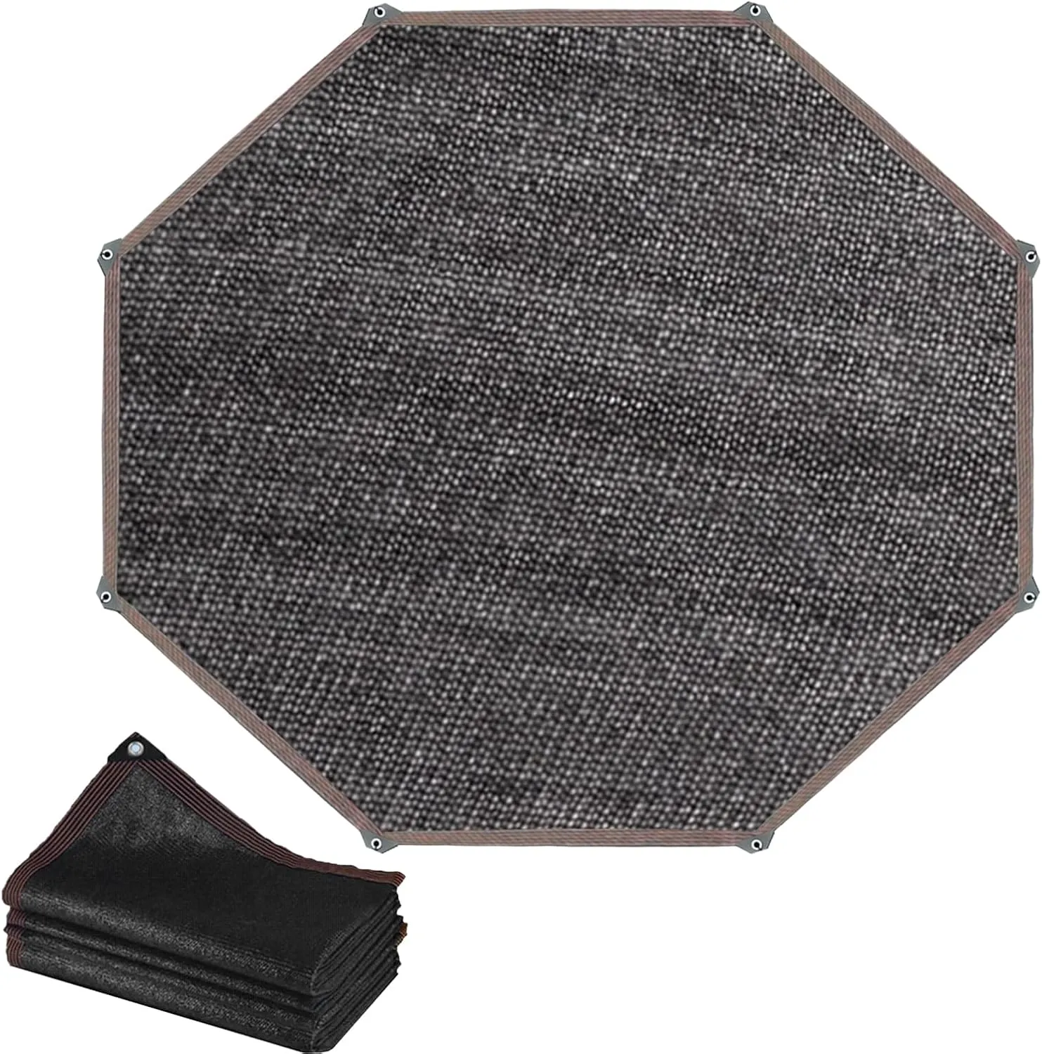 Trampoline Roof,Canopy Awning Trampoline Sun Protection | Waterproof Foldable Sunblock Shade Cloth for Patio Backyard Garden