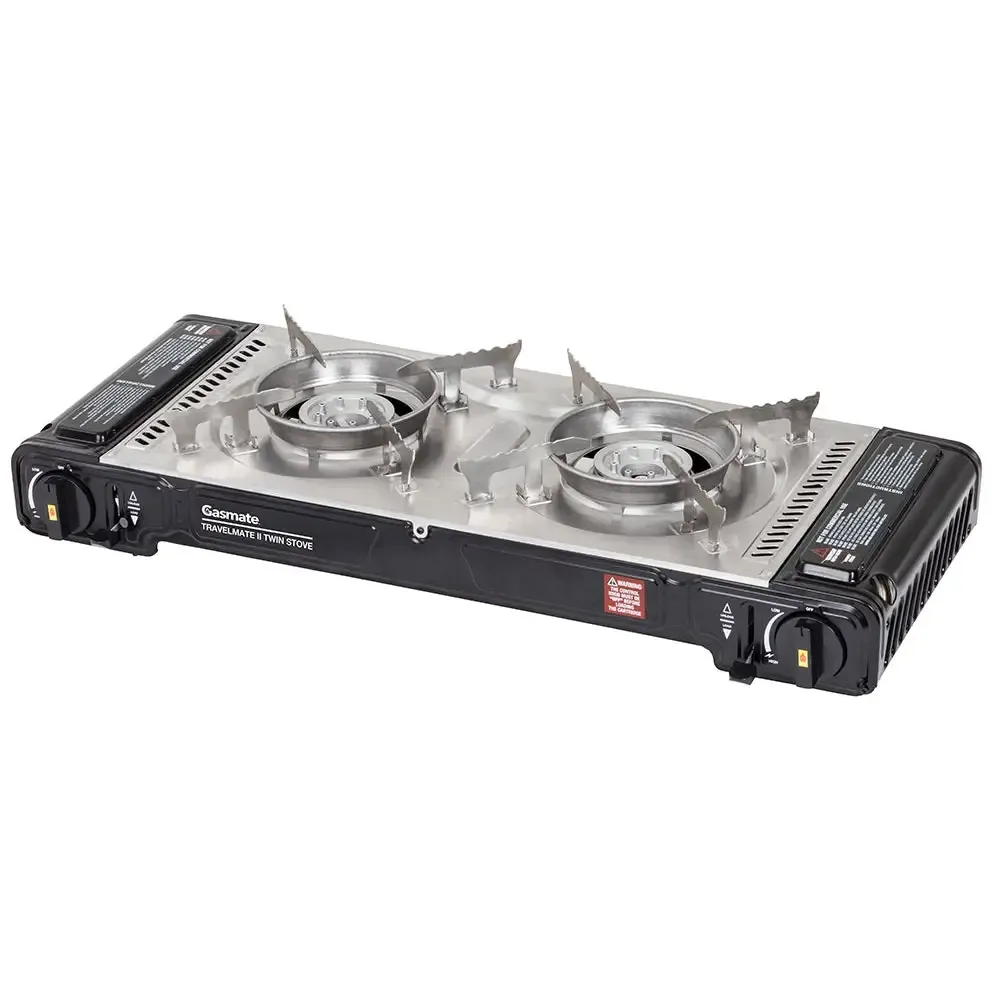 Travelmate II Twin Stove With Hotplate