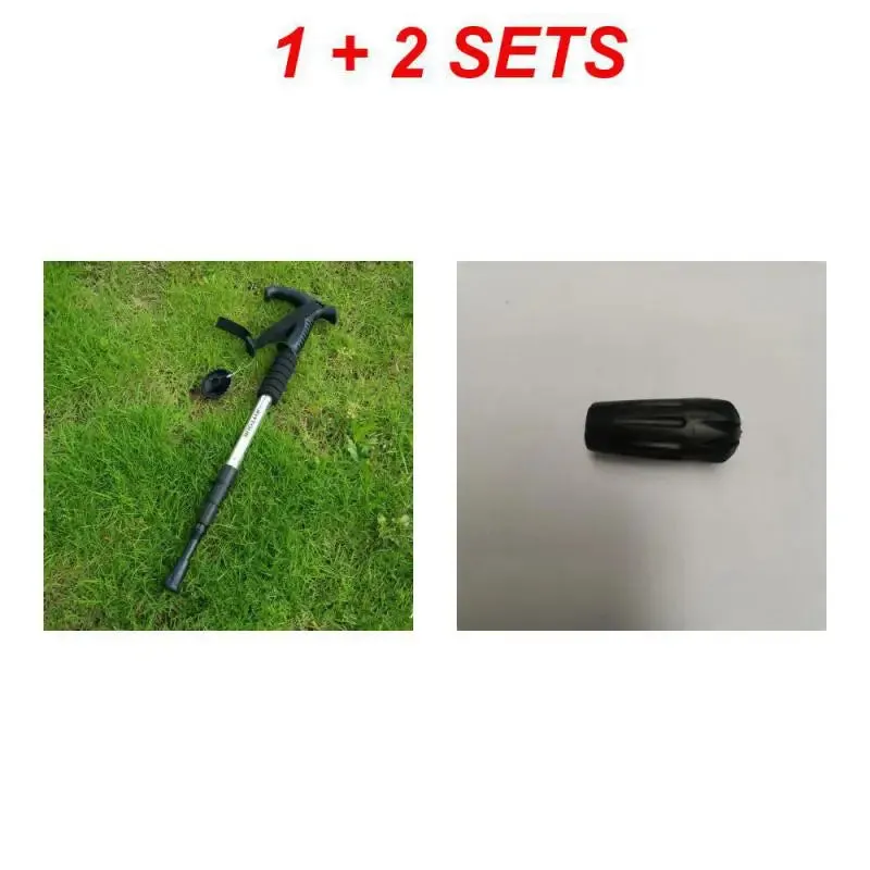 Trekking Poles Shock Absorption Foldable Ultralight Hiking Pole Suitable For Outdoor Camping Mountaineering Backpacking And Trip