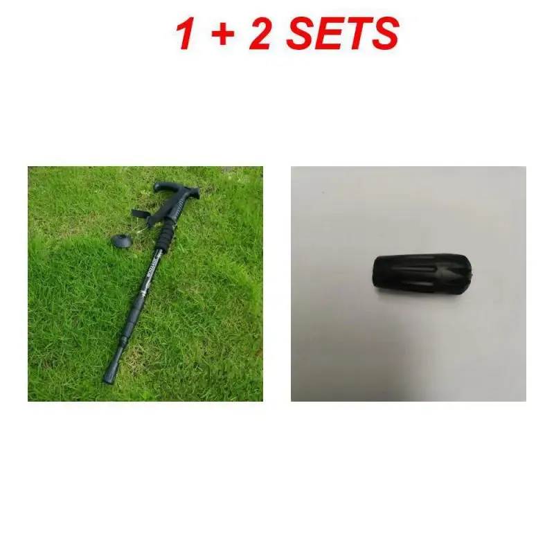 Trekking Poles Shock Absorption Foldable Ultralight Hiking Pole Suitable For Outdoor Camping Mountaineering Backpacking And Trip