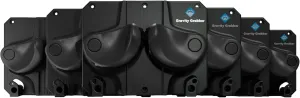 Ultimate Ski & Snowboard Wall Storage Rack - Fits any Ski or Snowboard - Save Your Rocker, Tips and Tails - Damage-free - 6x - Black