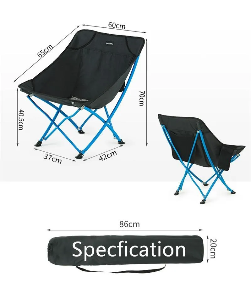 Ultralight Folding Chair Easy Carry No need to Install
