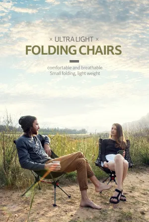 Ultralight Folding Chair Easy Carry No need to Install