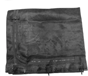 Upper Bounce Machrus Trampoline Net Replacement 7.5FT 8FT 9FT 10FT 12FT 13FT 14FT 15FT 16FT- Safety Net for Straight Poles/Arches Round Trampoline