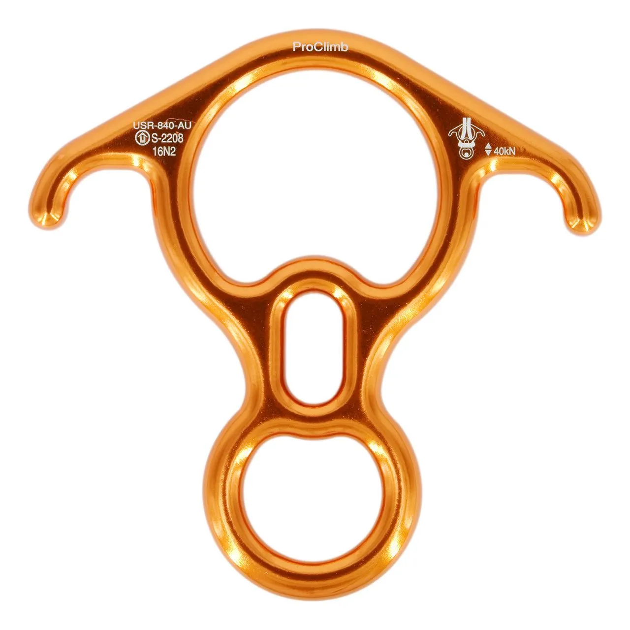 US Rigging Supply USR840 Classic Big "8" Aluminum Descender