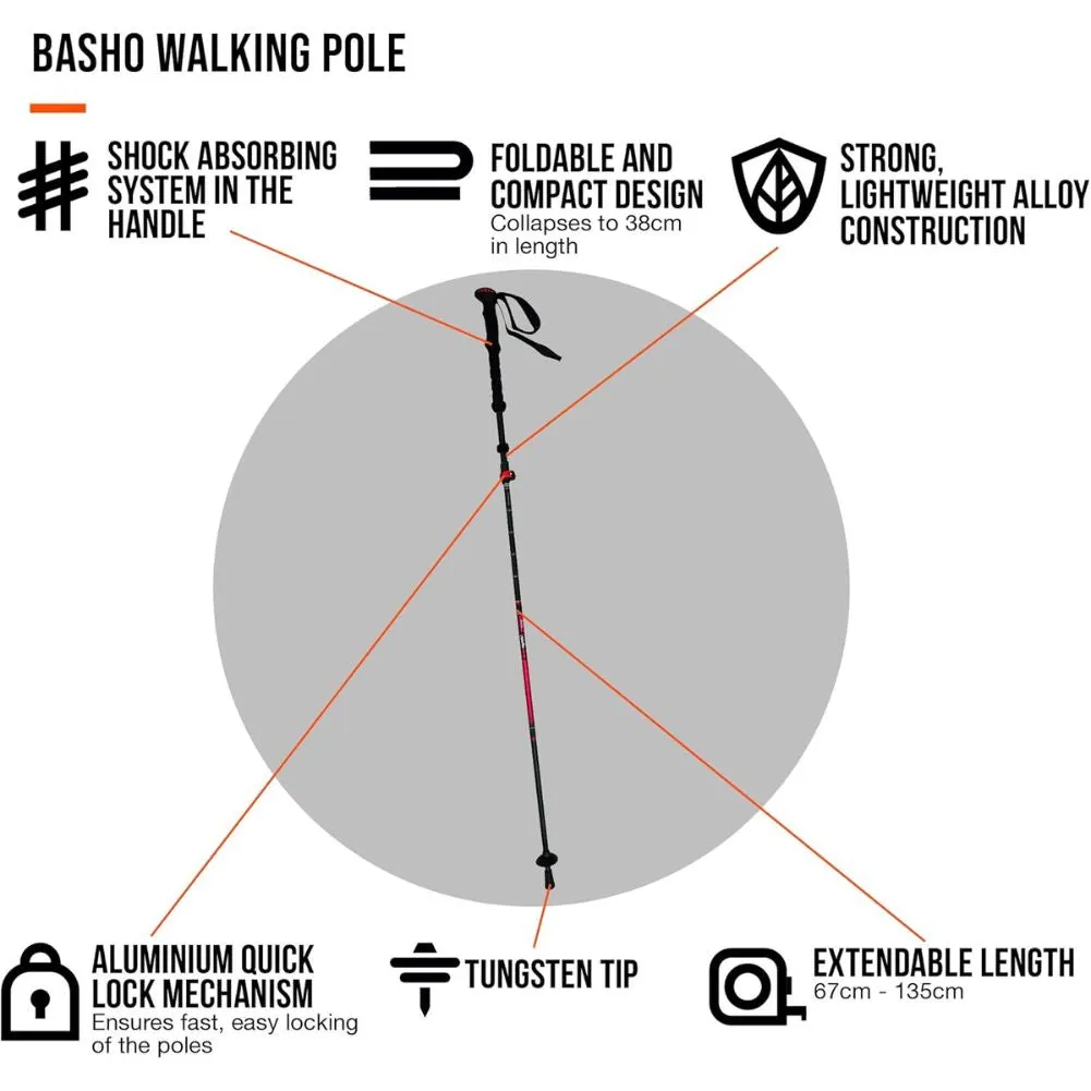 Vango Basho Adjustable Walking Pole