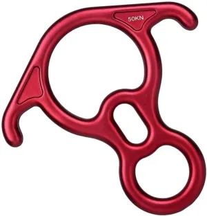 VOSAREA High-Altitude and Rappelling Descender Aluminum Alloy for Safe Climbing