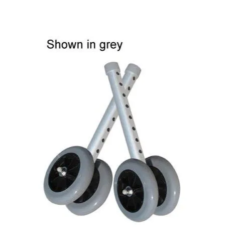 Wheel Kit for MJM No 1056 - Heavy-Duty with Silver Vein Frame with Black Wheels