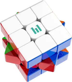 Willking MoYu HuaMeng YS3M 2023 3x3 Magnetic Speed Cube Moyu YS 3M Magnetic Professional 3x3 Stickerless Cube Upgraded Ver. of The Moyu Super RS3M & RS3M 2020 (Maglev with Ball-Core Version)