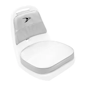 Wise 8WD013-2-710 Standard Pilot Chair Cushion Set, White