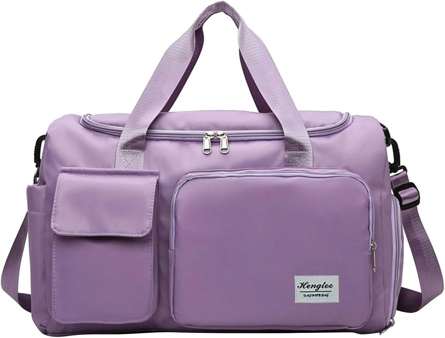 Women Gym Bag with Shoes Compartment,28L Travel Duffel Bags for Women,Weekender Bag for Yoga Travel Sports Workout