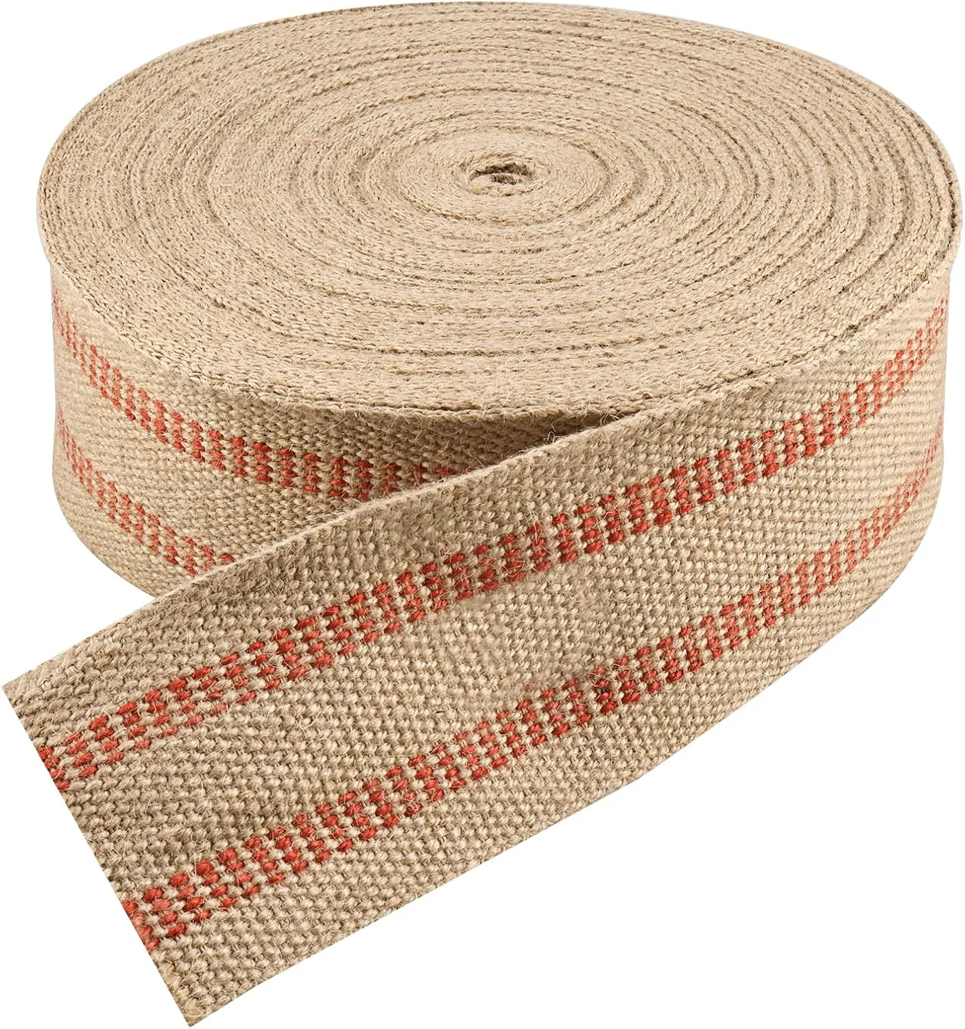 YaeCCC Chair Webbing 3.5" x 33 Yd Rolls 36 lbs,Jute Webbing Upholstery,Upholstery Webbing for Chairs,Crafts, Decorations