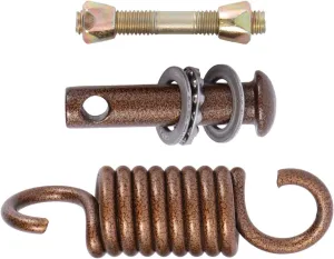 Yardwe 1 Set Bolt Accessory Hanging Training Accessories Coil Canopy Hook with Parts Punching Mtal Heavy Gym Kit and Home Wooden Plug, Swings Mounting Porch Duty