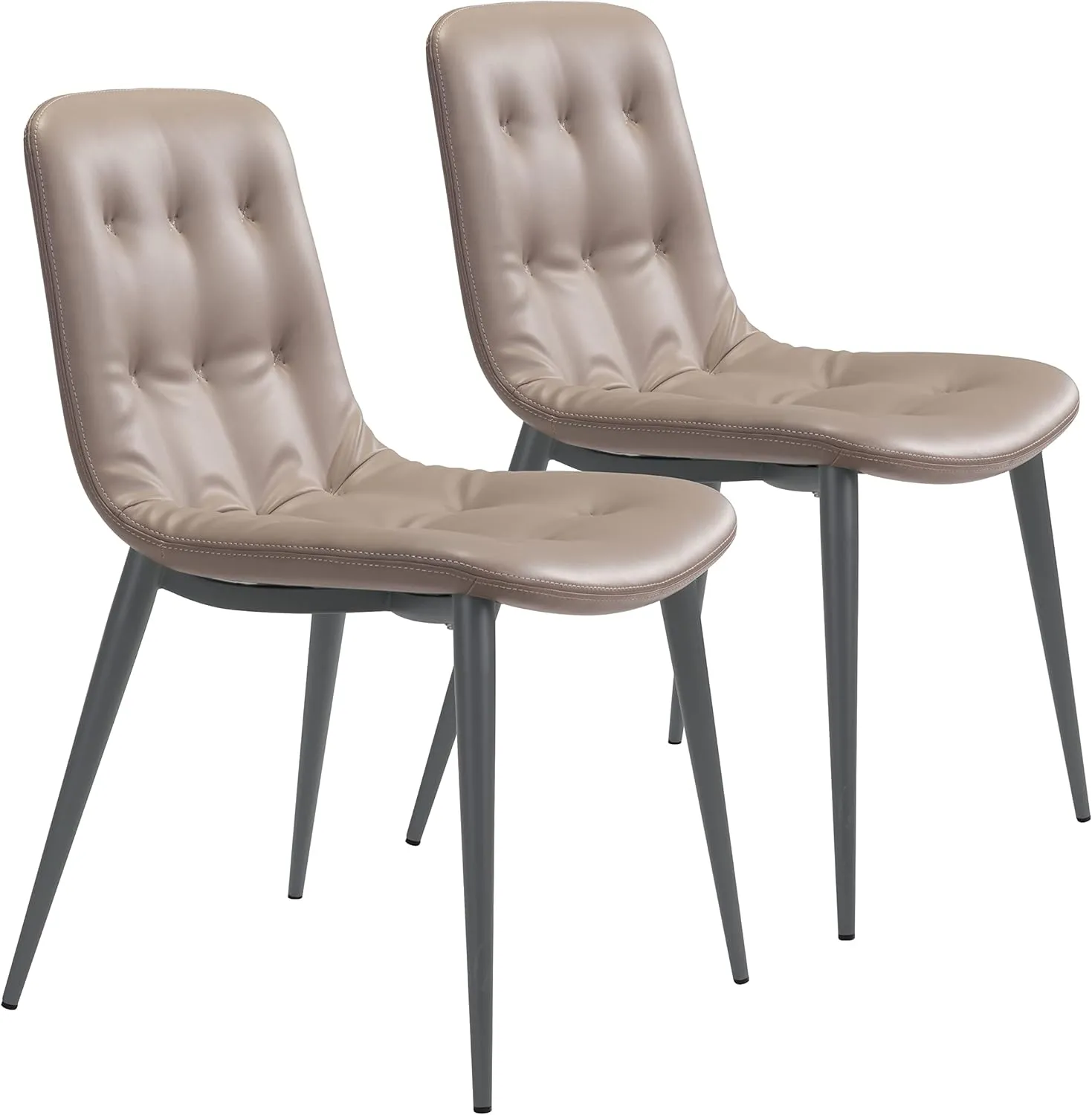 Zuo Dining Chair, One Size Taupe